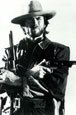 Clint Eastwood with pistols
