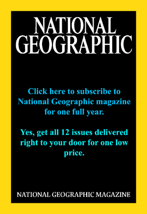 Buy a one year subscription to National Geographic Magazine.