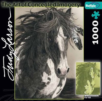 judy larson's the art of conceiled imagery, with freedom for all withfreedomforall