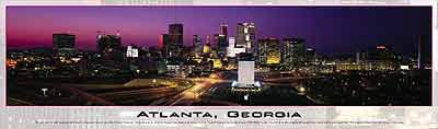 atlanta georgia panoramic 2d jigsaw puzzle by buffalo atlantageorgia