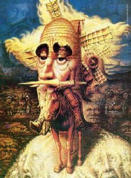 clementoni jigsaw puzzle, 1000 pieces don quixote puzzle artofillusiondonquixote