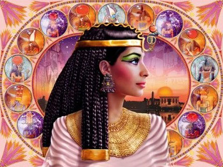 cleopatra clementoni jigsaw puzzle, 1000 pieces puzzle cleopatra