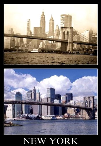 new york yesterday collection clementoni jigsaw puzzle, 1000 pieces newyork