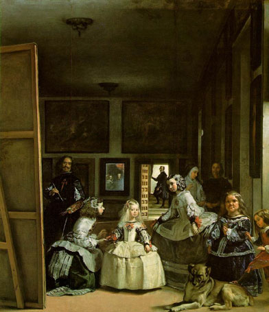 clementoni jigsaw puzzle 1000 pieces, painting by velasquez las meninas maids of honour damesinwaitinglasmeninas