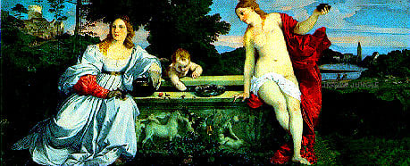 love replica tiziano painting, 9 feet wide puzzle 13200 pieces by clementoni love