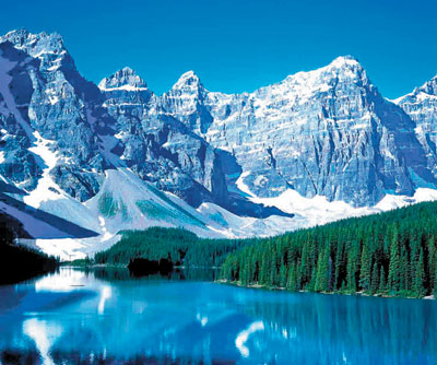 Banff National Park Canada 1000 Piece Jigsaw Puzzle Made by Clementoni # 390144 banff-national-park-canada-clementoni-1000