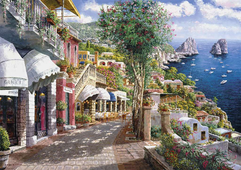 Clementoni Jigsaw Puzzle 1000 Pieces Capri # 392575 capri