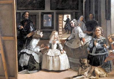 las meninas by diego velazquez, painting, ladies in waiting, educa jigsaw puzzle lasmeninasdamesinwaiting