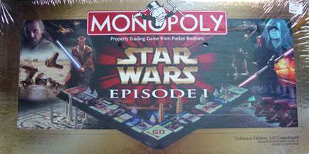 monopoly board game star wars episode 1 collectors edition a galaxy far far away hasbro boardgame monopoly-game-star-wars-episode-1