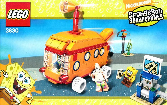 lego spongebob squarepants bikini bottom express 210 pieces of lego blocks lego-creator-bikini-bottom-express