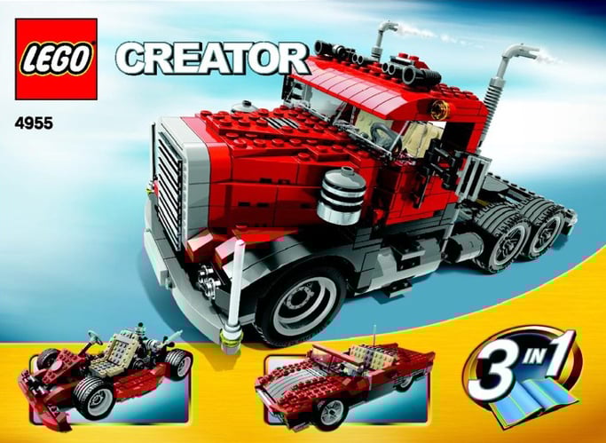 lego creator big rig 550 pieces of lego blocks lego-creator-big-rig