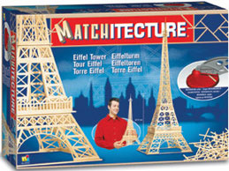 eiffeltower match stick 3d jigsawpuzzle matchitecture bjtoys microbeams glue tweezers included eiffeltowermatchstick
