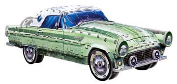ford thunderbird jigsaw puzzle by wrebbit, 3d vehicle puzzle fordthunderbird