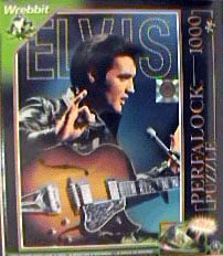 elvis presley jigsaw puzzle, perfalock wrebbit puzz, television special photo of elvis elvis68special