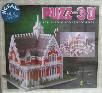 Isabella Victorian House easy 3d jigsawpuzzle puzz -3d wrebbit three dimensional puzzel casse-tete t 3d-puzzle-isabella-victorian-house