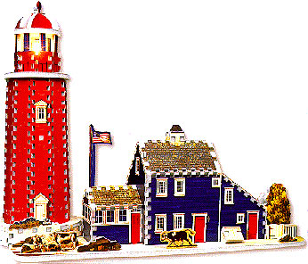 cows cove 3d jigsaw puzzle, rare puzzle by wrebbit cowscoveseasidelighthouse