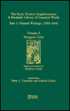 The Early Modern Englishwoman: Margaret Tyler, Vol. 8 written by Patrick Cullen