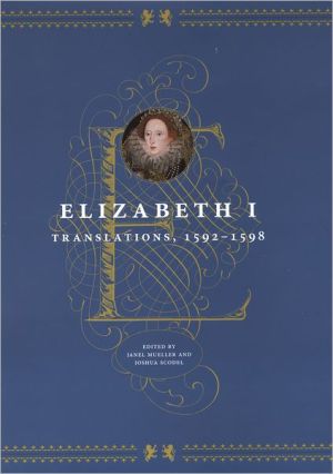 Elizabeth I: Translations, 1592-1598 written by Janel Mueller