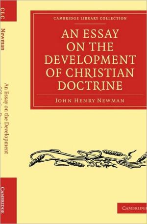 Newman essay on the development of christian doctrine