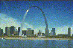 Gateway Arch of St. Louis Missouri
