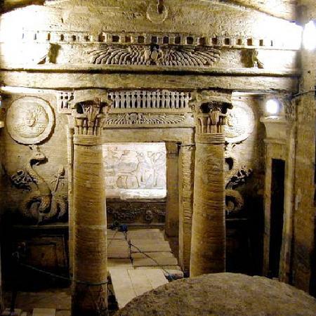 Catacombs of Kom el Shaqafa Jigsaw Puzzle