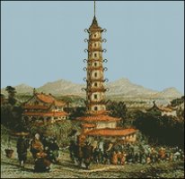 Porcelain Tower of Nanjing Poster