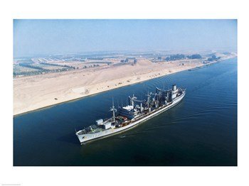Suez Canal Poster
