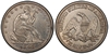 U.S. 50-cent Half Dollar 1848 Coin
