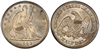 U.S. 50-cent Half Dollar 1849 Coin