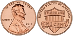 United States Penny 2011 USA Cent