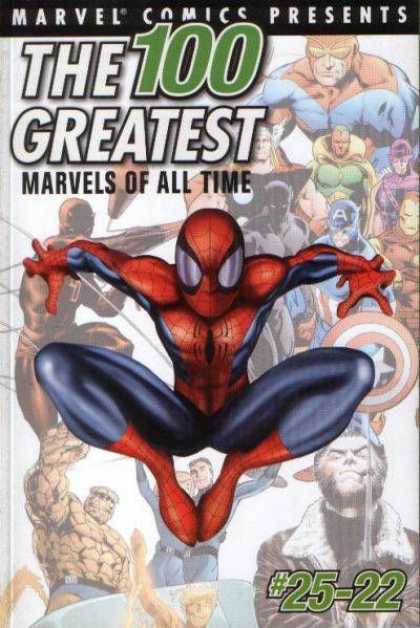 100 Greatest Marvels of All Time Comic Book Back Issues by A1 Comix