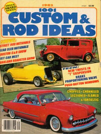 1001 Custom & Rod Ideas Annual 1983 magazine back issue