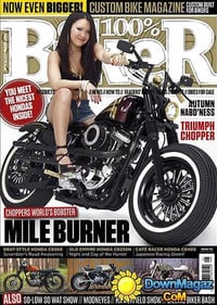 100% Biker # 179 Magazine Back Copies Magizines Mags