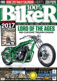 100% Biker # 215 magazine back issue