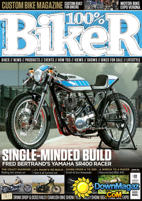 100% Biker # 218 Magazine Back Copies Magizines Mags