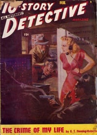 10-Story Detective February 1949 magazine back issue