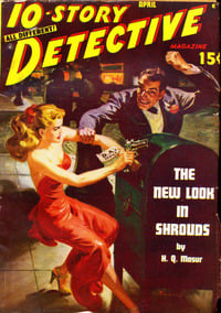10-Story Detective April 1949 magazine back issue