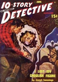 10-Story Detective June 1949 magazine back issue