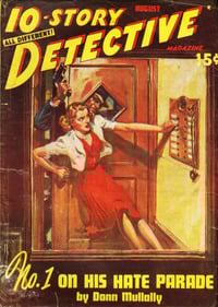 10-Story Detective August 1949 magazine back issue
