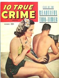 10 True Crime Cases # 1, December 1947 magazine back issue cover image