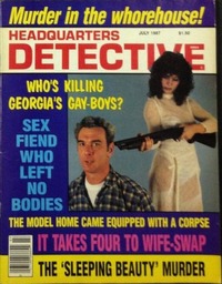 10 True Crime Cases July 1987 magazine back issue cover image