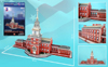 Independence Hall 3d Puzz by Daron, independencehall symbol of freedom gift 3d