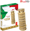 Leaning Tower of Pisa plus Booklet, 30 Piece 3D Jigsaw Puzzle Made by 3D-Puzzle