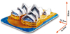 Sydney Opera House, 30 Piece 3D Jigsaw Puzzle Made by 3D-Puzzle