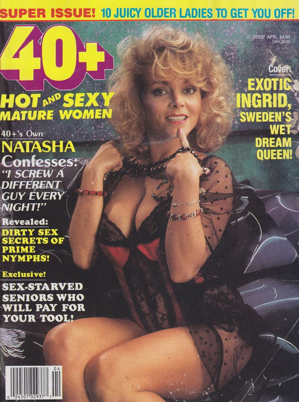 40+ April 1991 magazine back issue 40+ by Year magizine back copy 40+ magazine 1991 back issues hot sexy mature women strip nude prime nymphs senior sexpots exotic pi