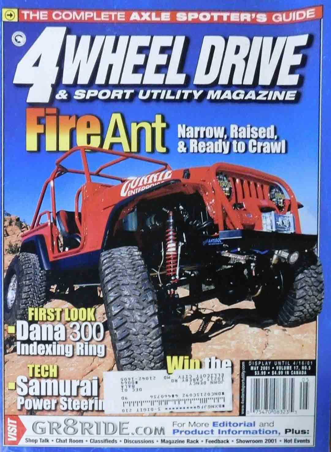 4 Wheel Drive May 2001, , The Complete Axle Spotter's Guide