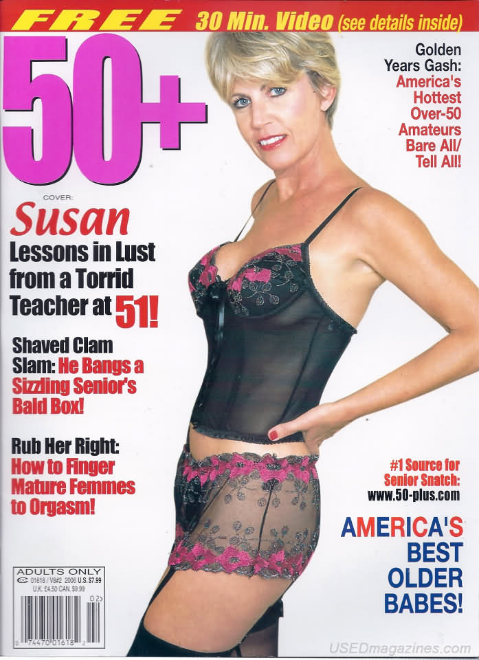 50+ Vol. 8 # 2, , Golden Years Gash: America's Hottest Over - 50 Amateurs Bare All/Tell All!