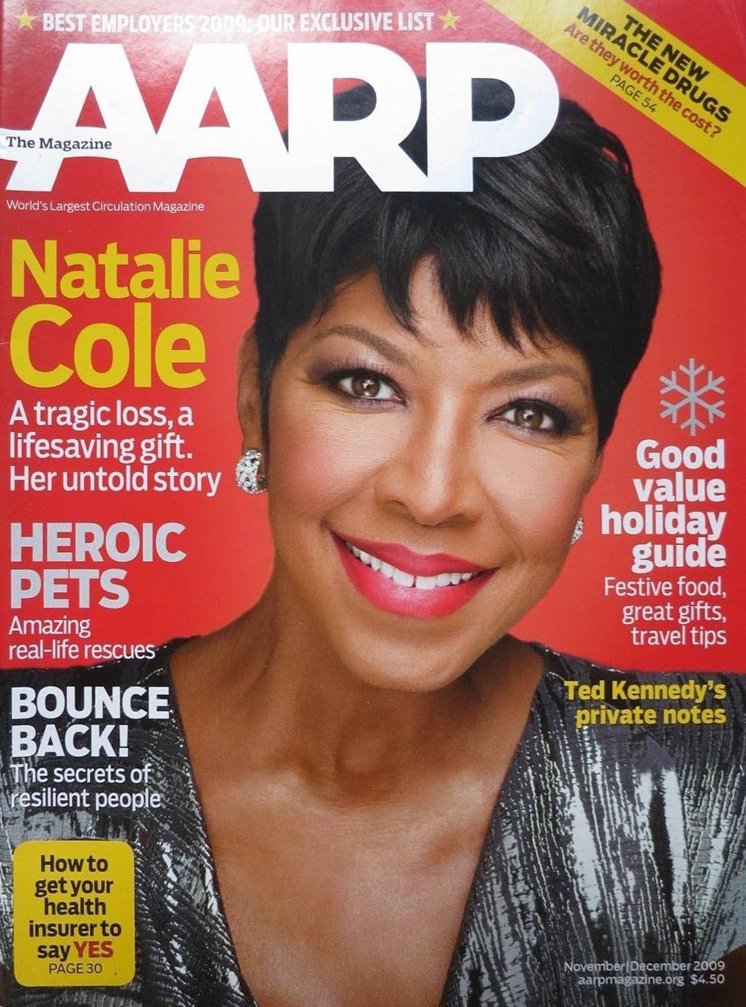 AARP November/December 2009, , Natalie Cole A Tragic Loss, A Life