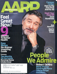 AARP January/February 2007 magazine back issue cover image