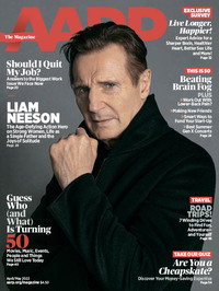 AARP April/May 2022 magazine back issue cover image